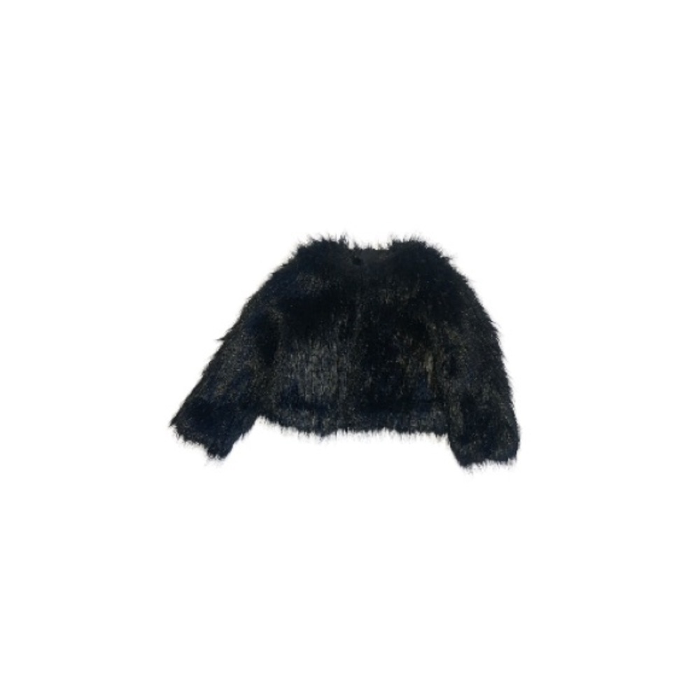 Unbranded Black Faux Fur Bolero - Girl’s Size 6